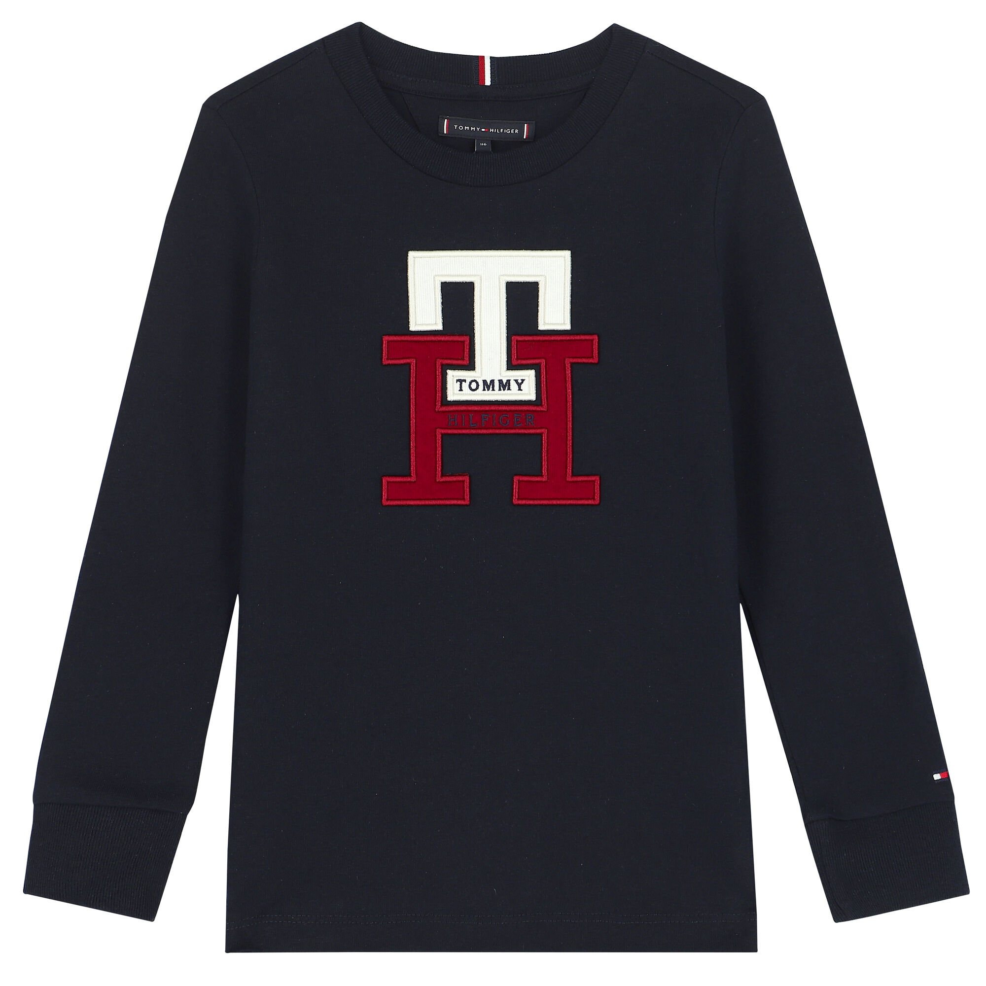 Tommy hilfiger navy top shop