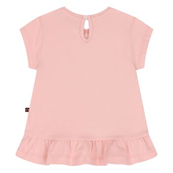 Younger Girls Pink Heart T-Shirt