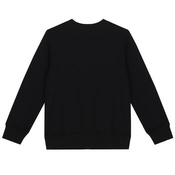 Black Teddy Logo Sweatshirt