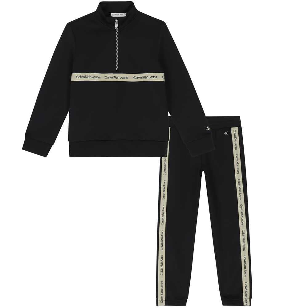 boys calvin klein tracksuit