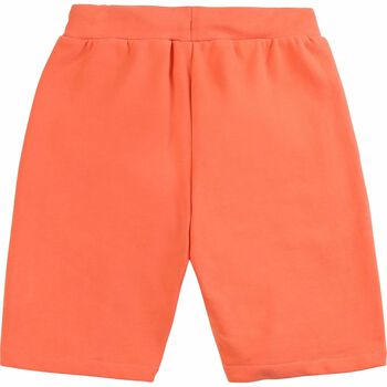 Boys Orange Jersey Shorts