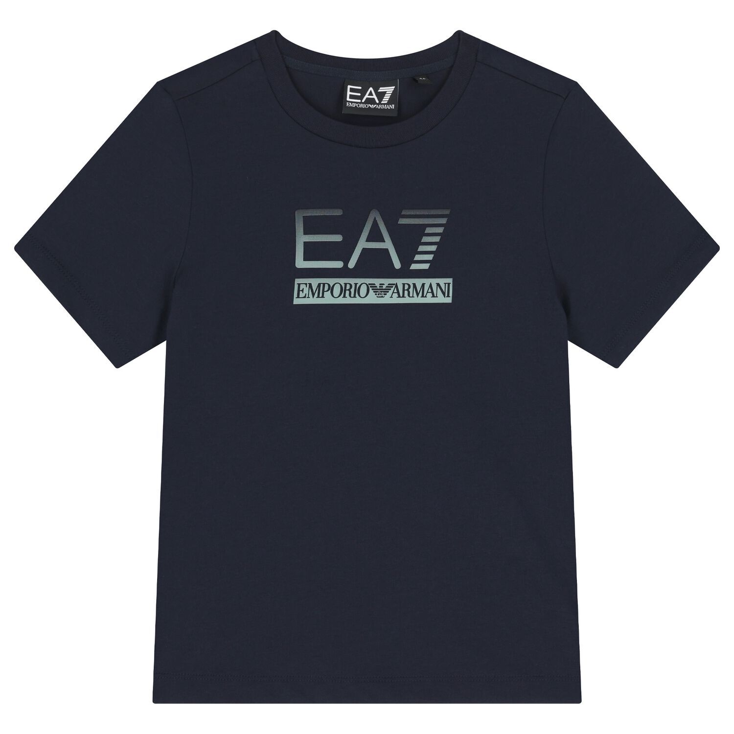 Boys Navy Blue Logo T-Shirt, 5, hi-res