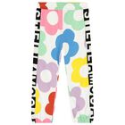 Girls Ivory Floral Joggers, 1, hi-res