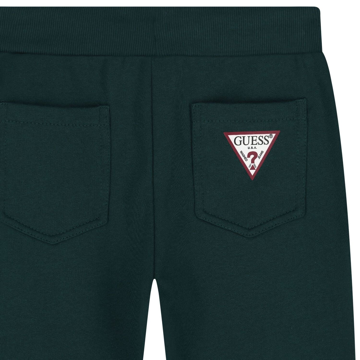 Boys White & Green Teddy Bear Logo Joggers Set, 3, hi-res