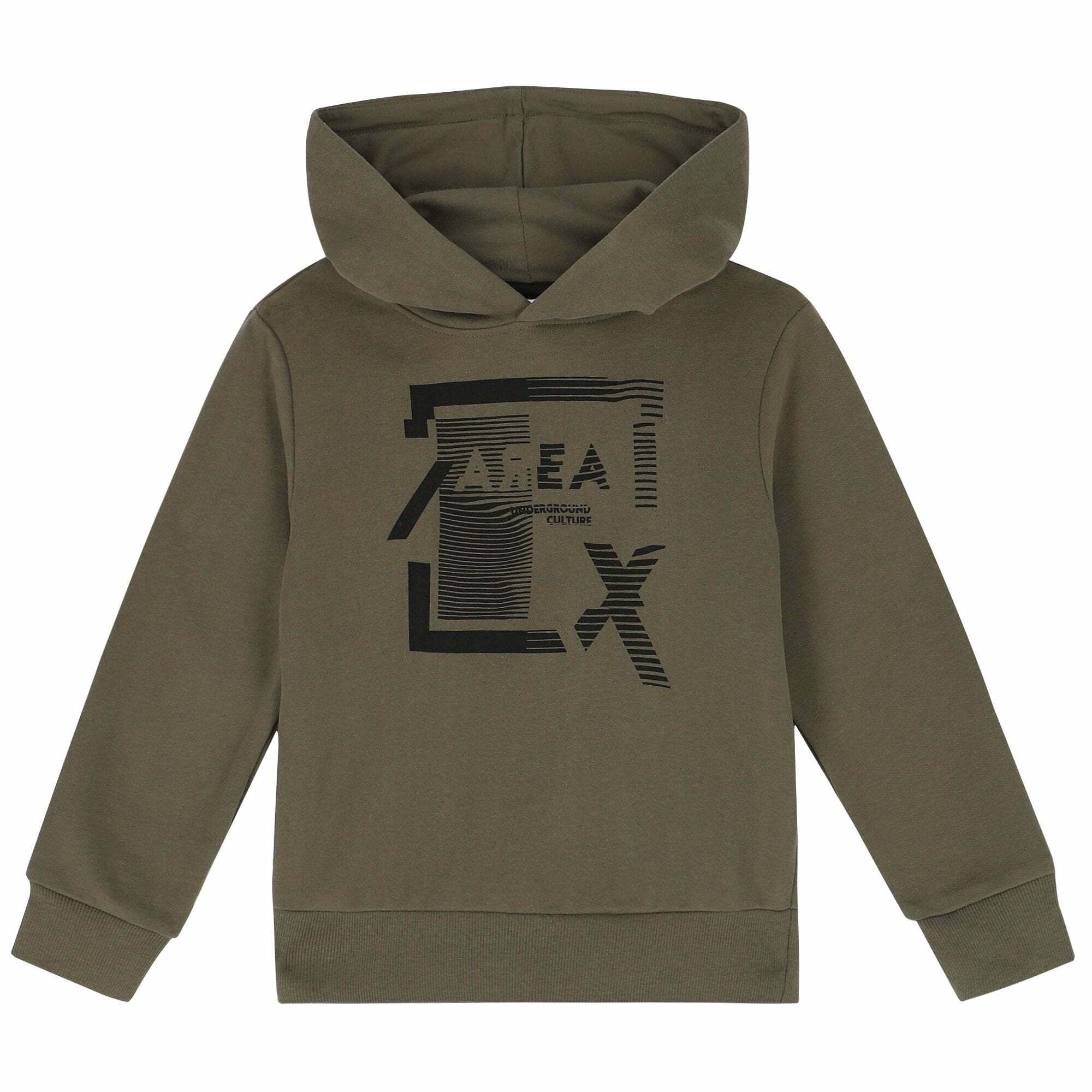 Boys outlet khaki hoodie
