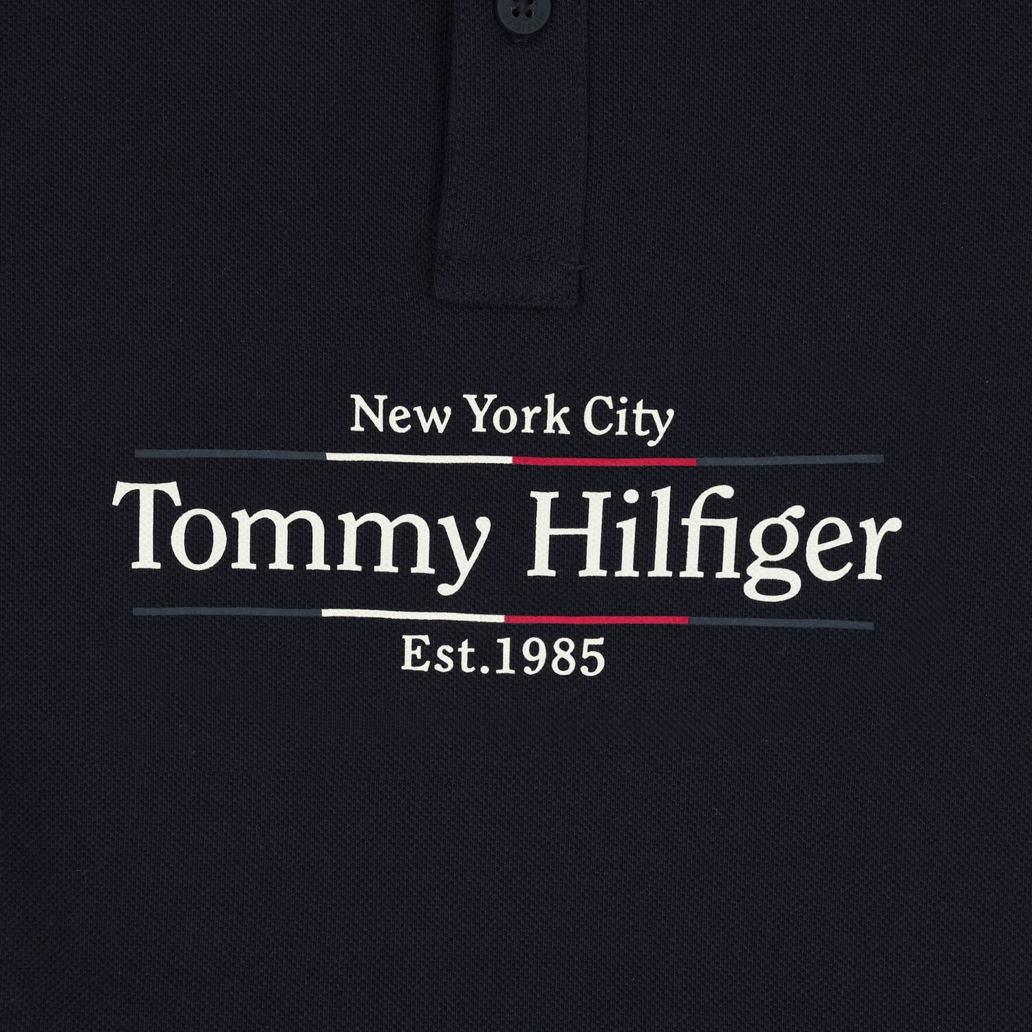 تيشيرت أولاد بولو بالشعار باللون الكحلي, 1, hi-res image number null