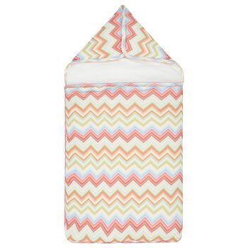 Multi-Coloured Zig Zag Baby Nest