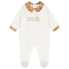 Ivory & Beige Geo Map Babygrow Gift Set, 1, hi-res