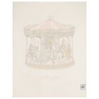 بطانية كشمير للبنات باللونين العاجي والوردي , 1, hi-res