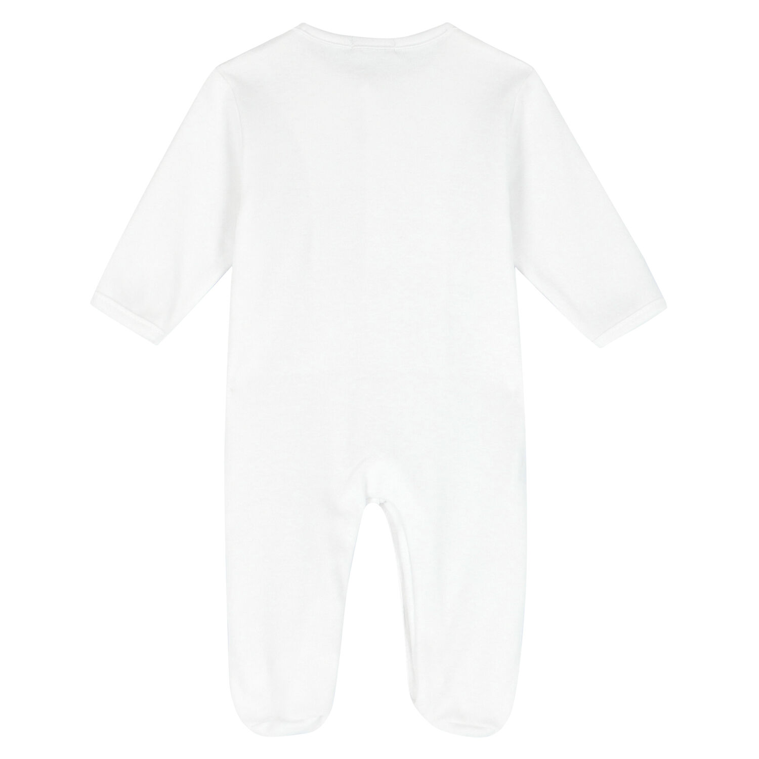 Baby Boys White Babygrow, 1, hi-res image number null