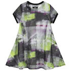 فستان بنات بالشعار2 فى 1 باللون الاخضر والاسود والأرجواني, 1, hi-res