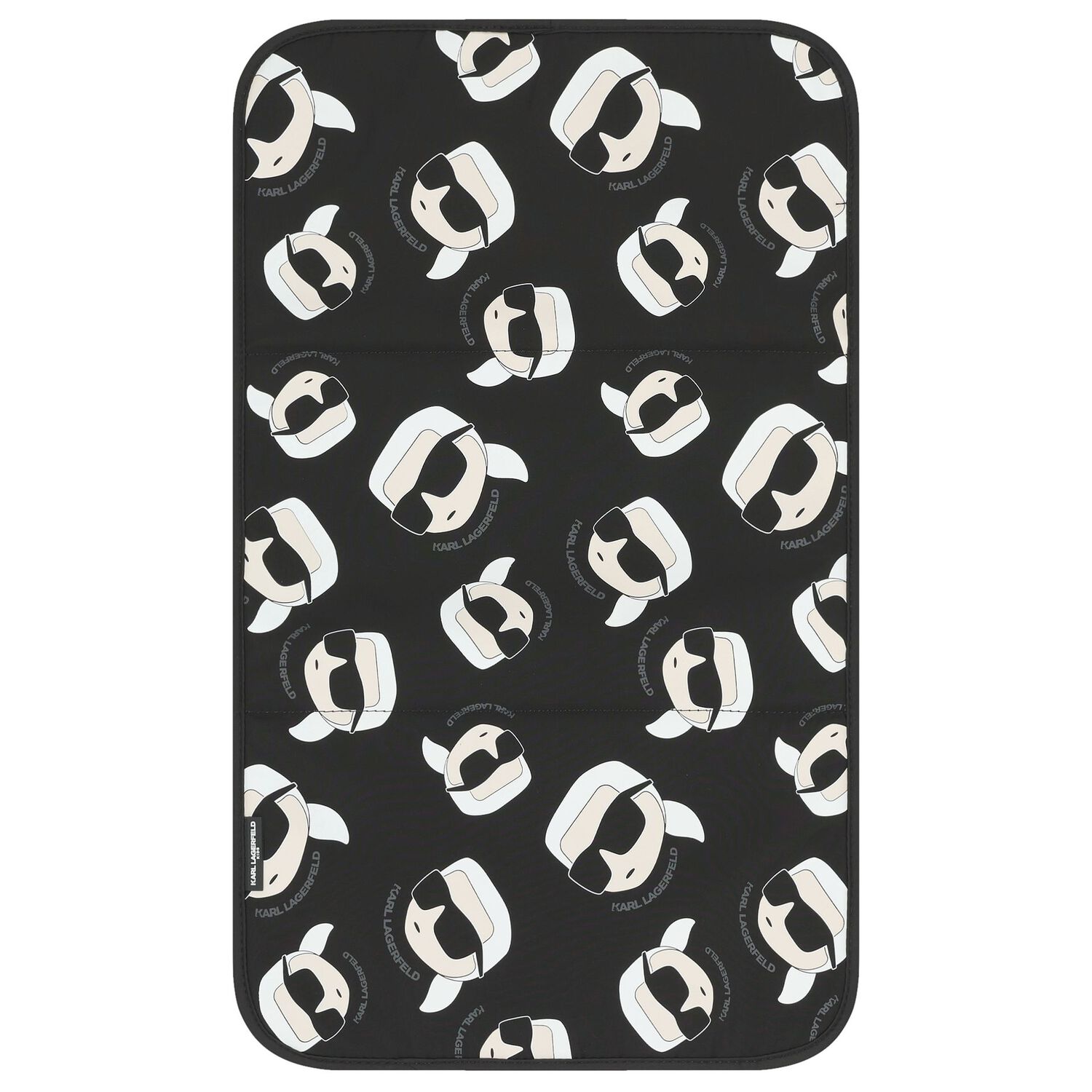 Black & White Logo Baby Changing Bag, 1, hi-res