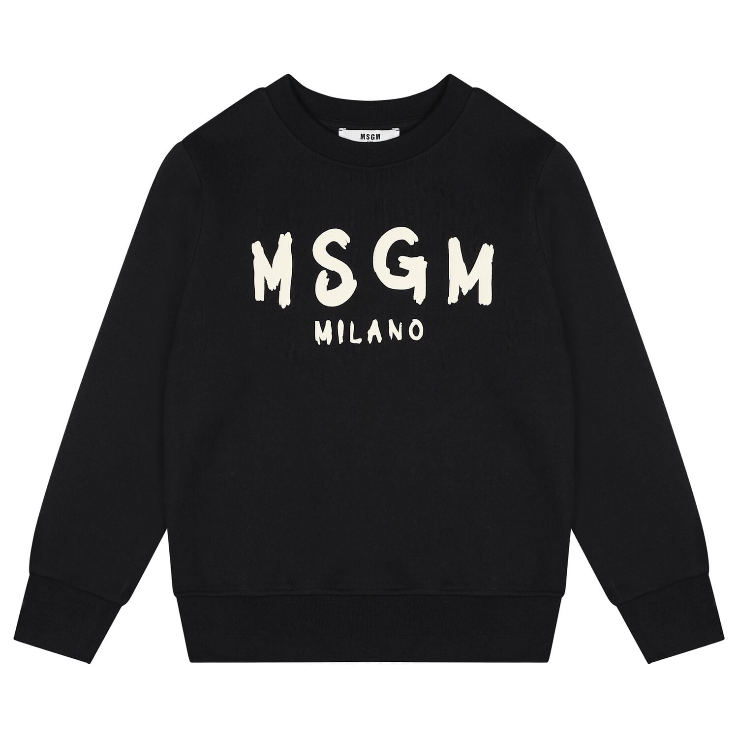 Black & Ivory Logo Sweatshirt, 1, hi-res