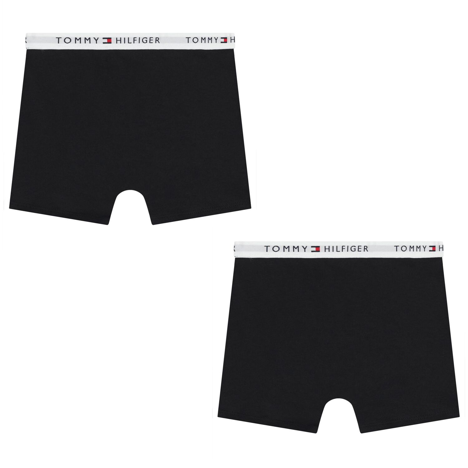 Boys Black Boxer Shorts ( 2-Pack ), 1, hi-res