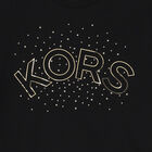 Girls Black Logo Sweatshirt, 1, hi-res