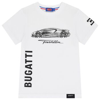 Boys White Logo T-Shirt