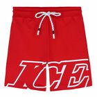 Boys Red Jersey Shorts, 1, hi-res