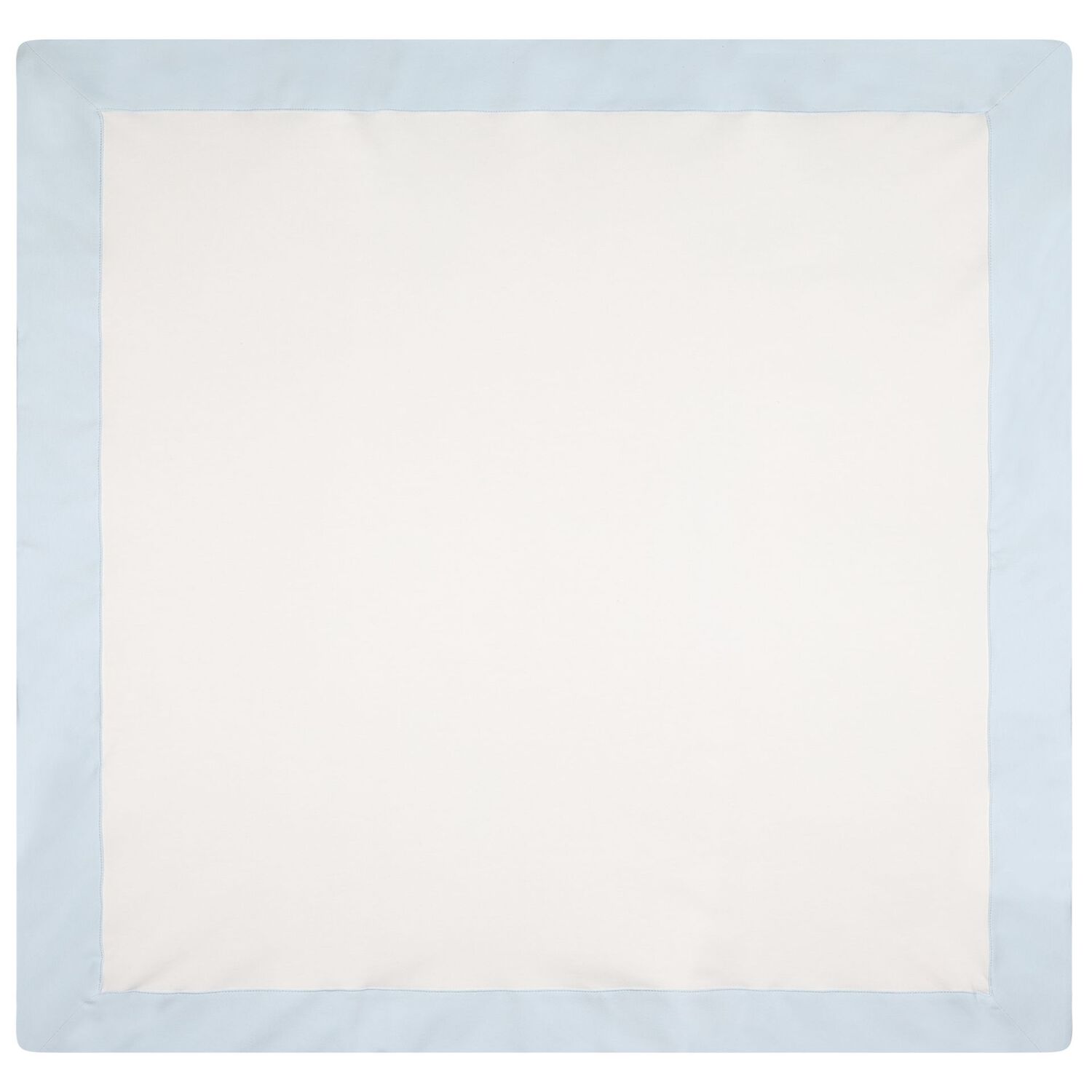 Baby Boys White & Blue Teddy Bear Logo Padded Blanket, 3, hi-res
