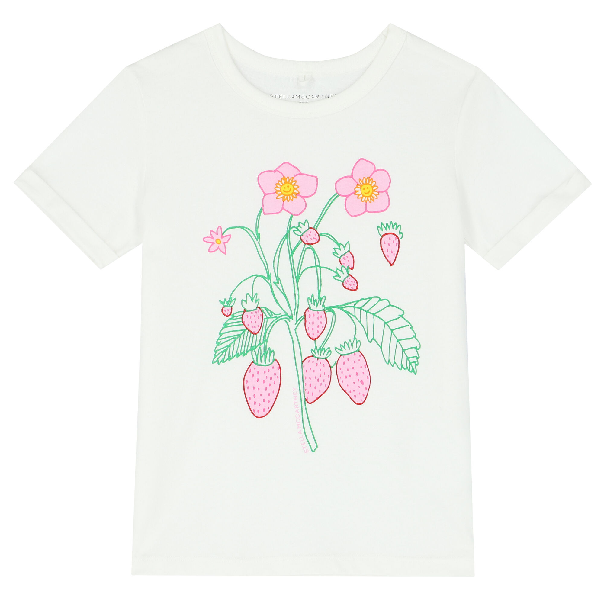 Stella McCartney Girls Ivory Floral T 