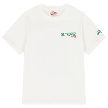 Boys White Logo T-Shirt