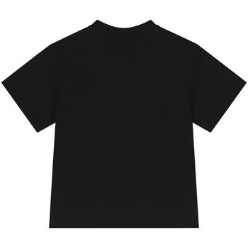 Black & Silver Logo T-Shirt