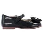 Younger Girls Black Patent Leather Shoes, 3, hi-res