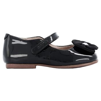 Younger Girls Black Patent Leather Shoes