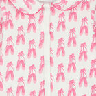 Baby Girls Ivory & Pink Babygrow, 1, hi-res