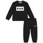 Black & White Logo Tracksuit, 1, hi-res