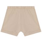 Baby Boys White & Beige Cotton Shorts Set ( 2-Pack ), 2, hi-res