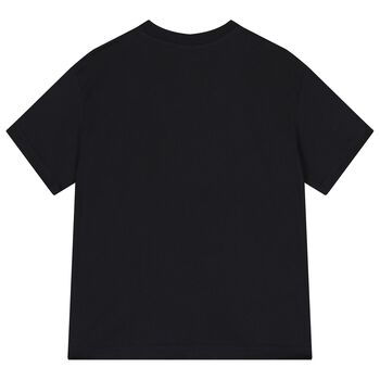 Boys Black Logo T-Shirt