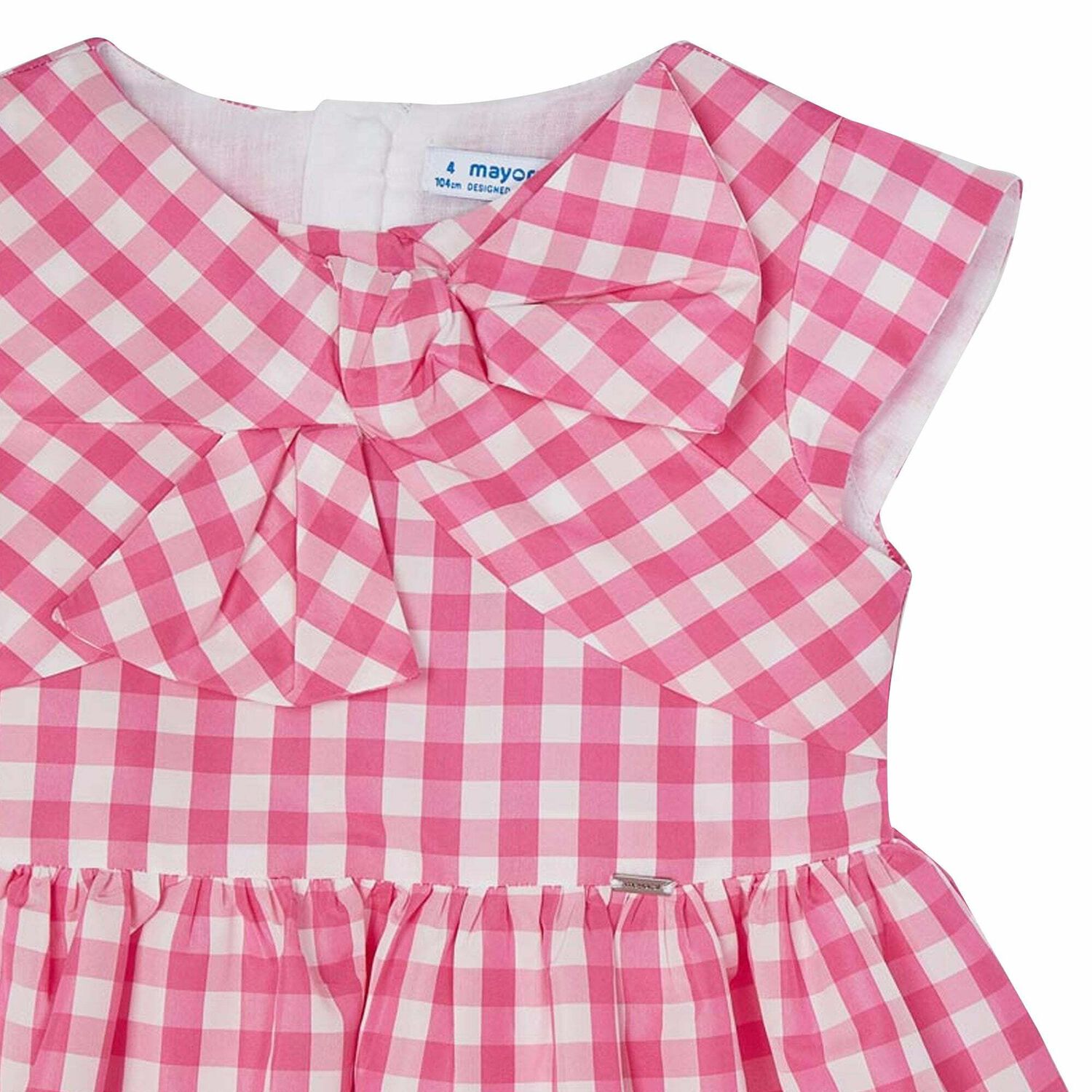 Girls Pink & White Dress, 1, hi-res image number null