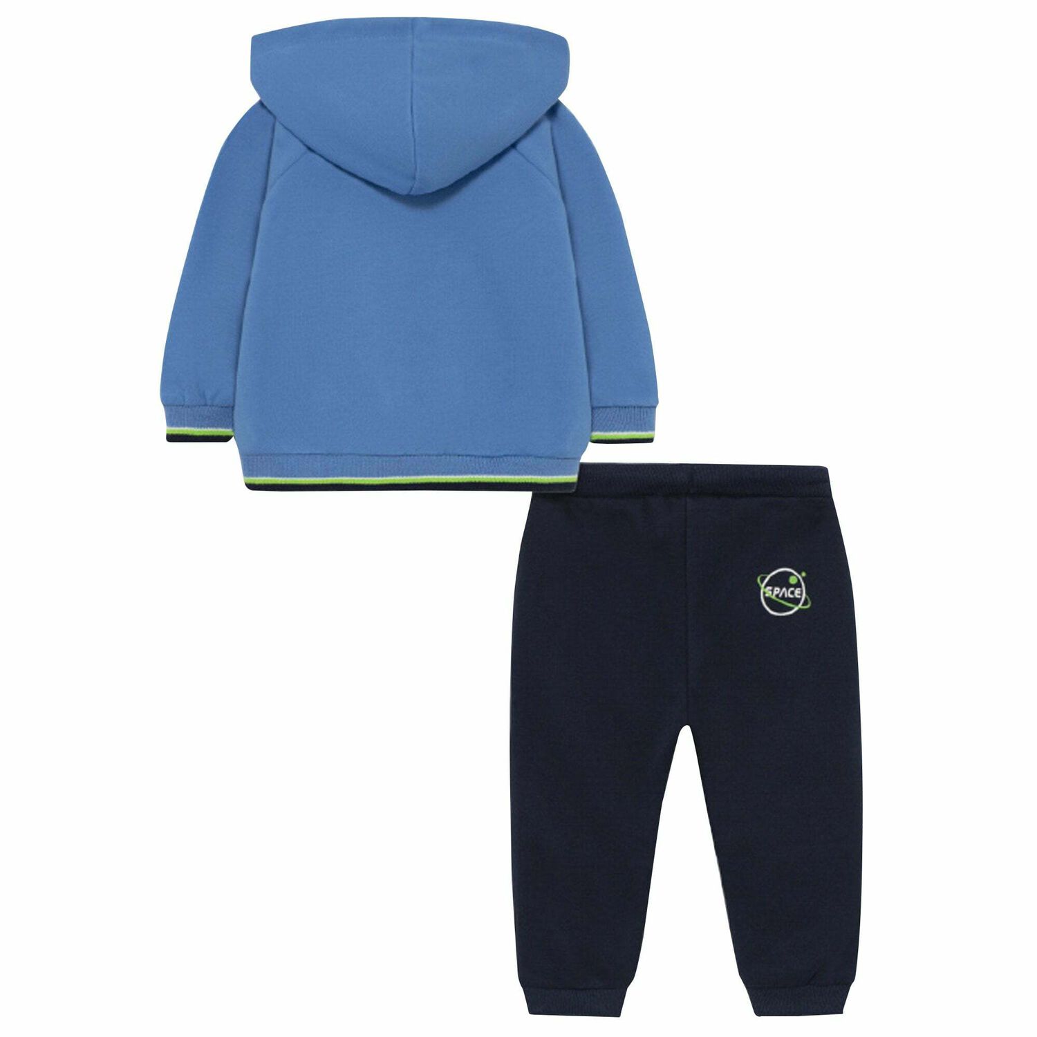 Younger Boys Blue & Navy Tracksuit, 1, hi-res image number null