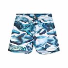 Boys Blue Swim Shorts, 1, hi-res