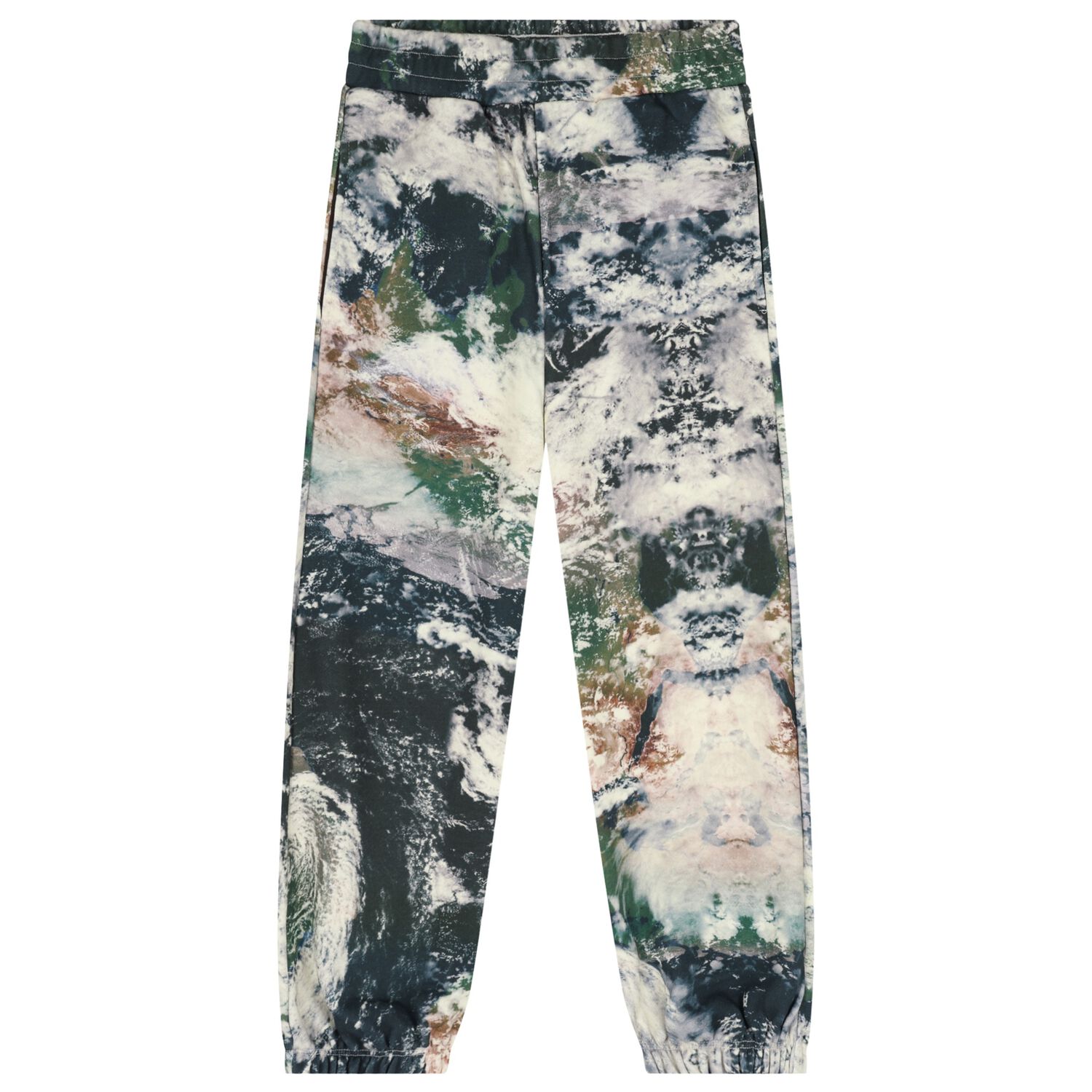 Boys Multi-Coloured Planet Earth Joggers, 1, hi-res