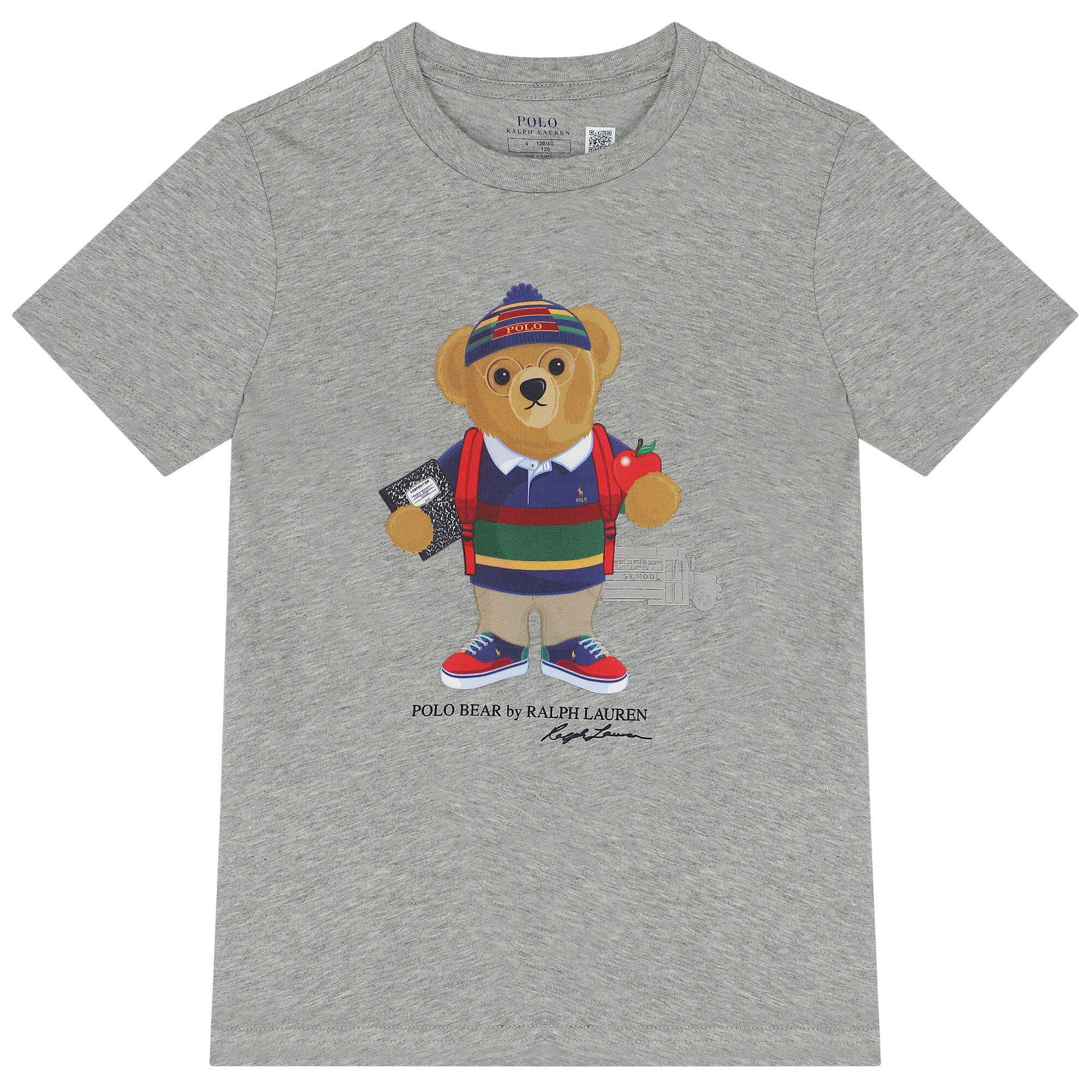 Boys polo bear shirt top