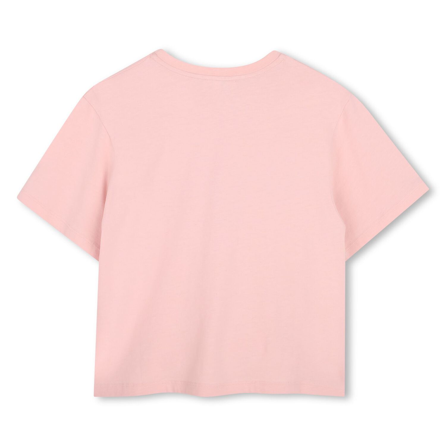 Girls Pink Heart Logo T-Shirt, 2, hi-res