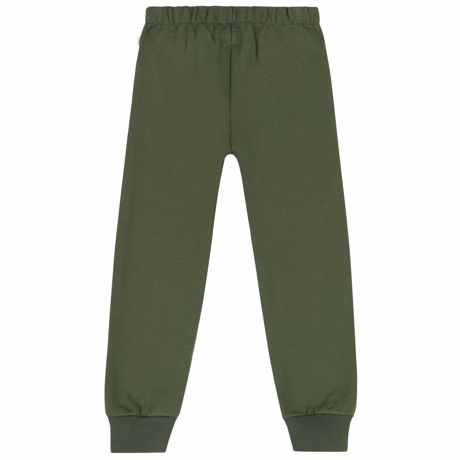 Boys Green Cotton Joggers, 1, hi-res image number null