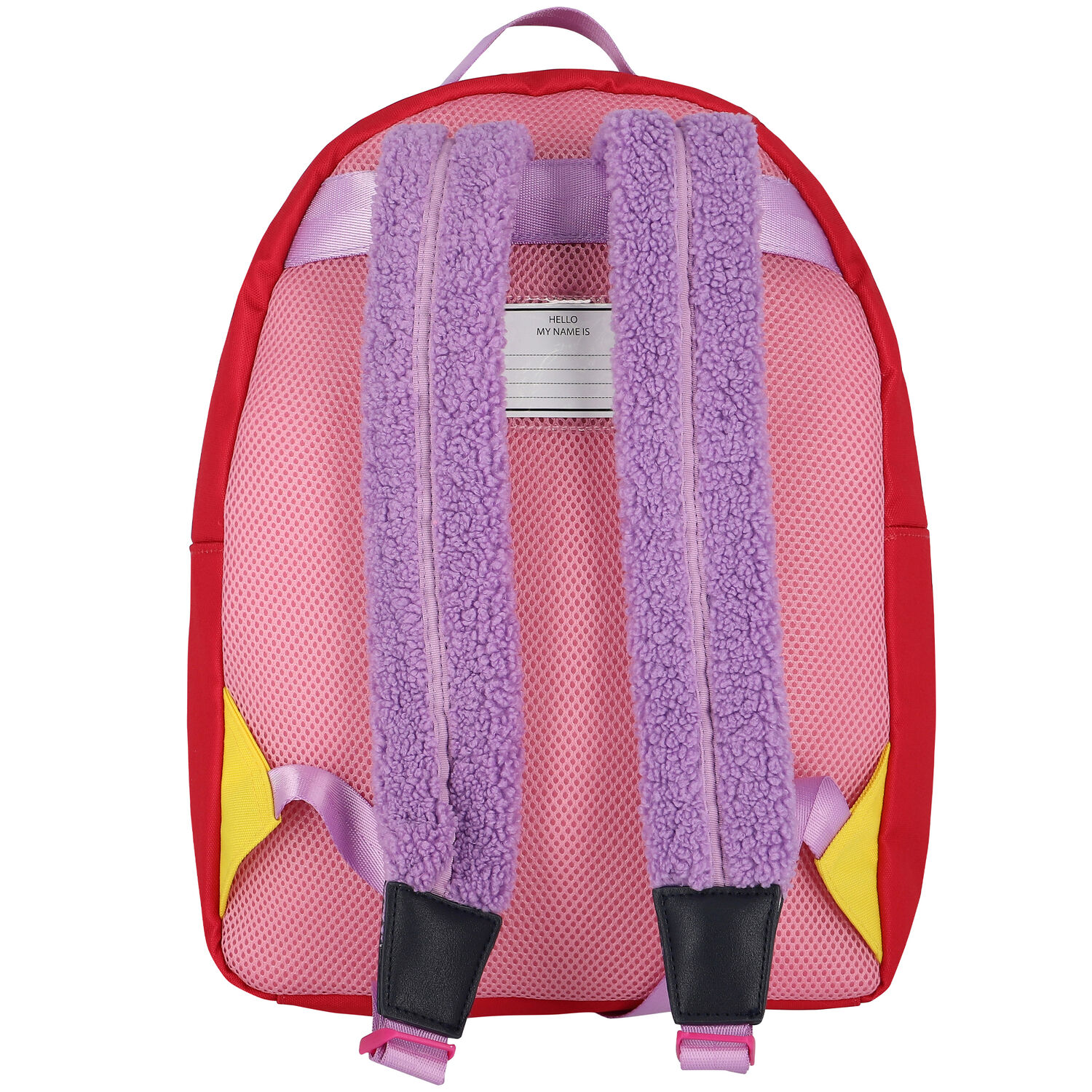 Girls Pink Logo Backpack, 1, hi-res