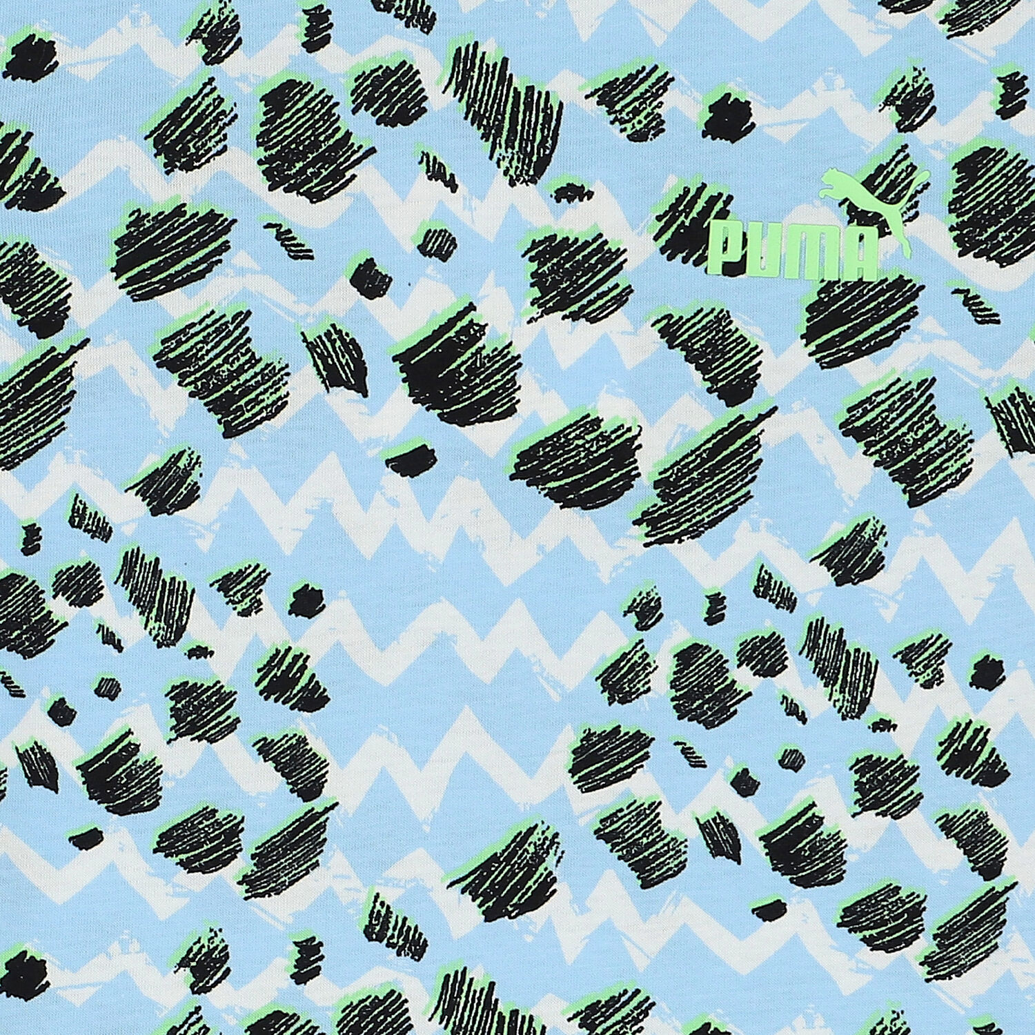 تيشيرت أولاد بالشعار باللون الازرق والاسود, 1, hi-res