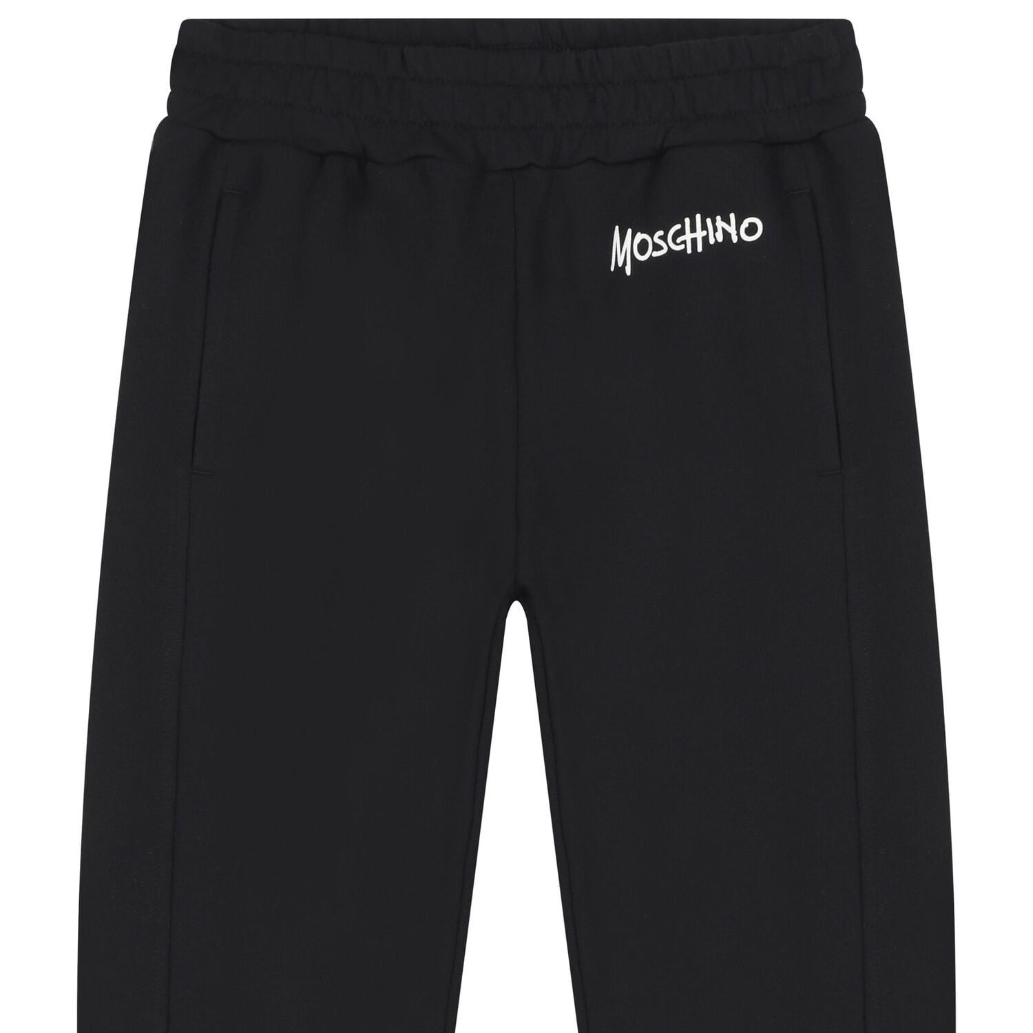 Black Teddy Bear Logo Tracksuit, 1, hi-res