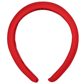 Girls Red Logo Padded Headband