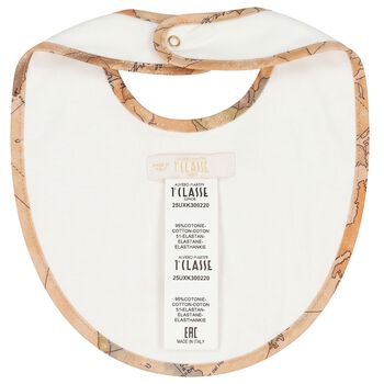 Ivory & Beige Geo Map Babygrow Gift Set