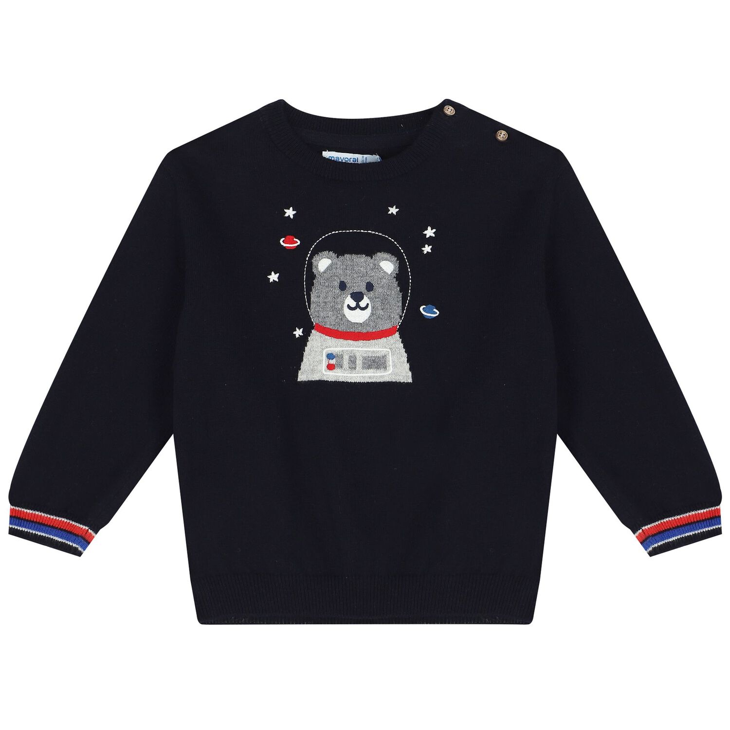 طقم بنطلون أولاد باللون الأزرق والأحمر, 1, hi-res