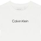 Boys White Logo T-Shirt, 4, hi-res
