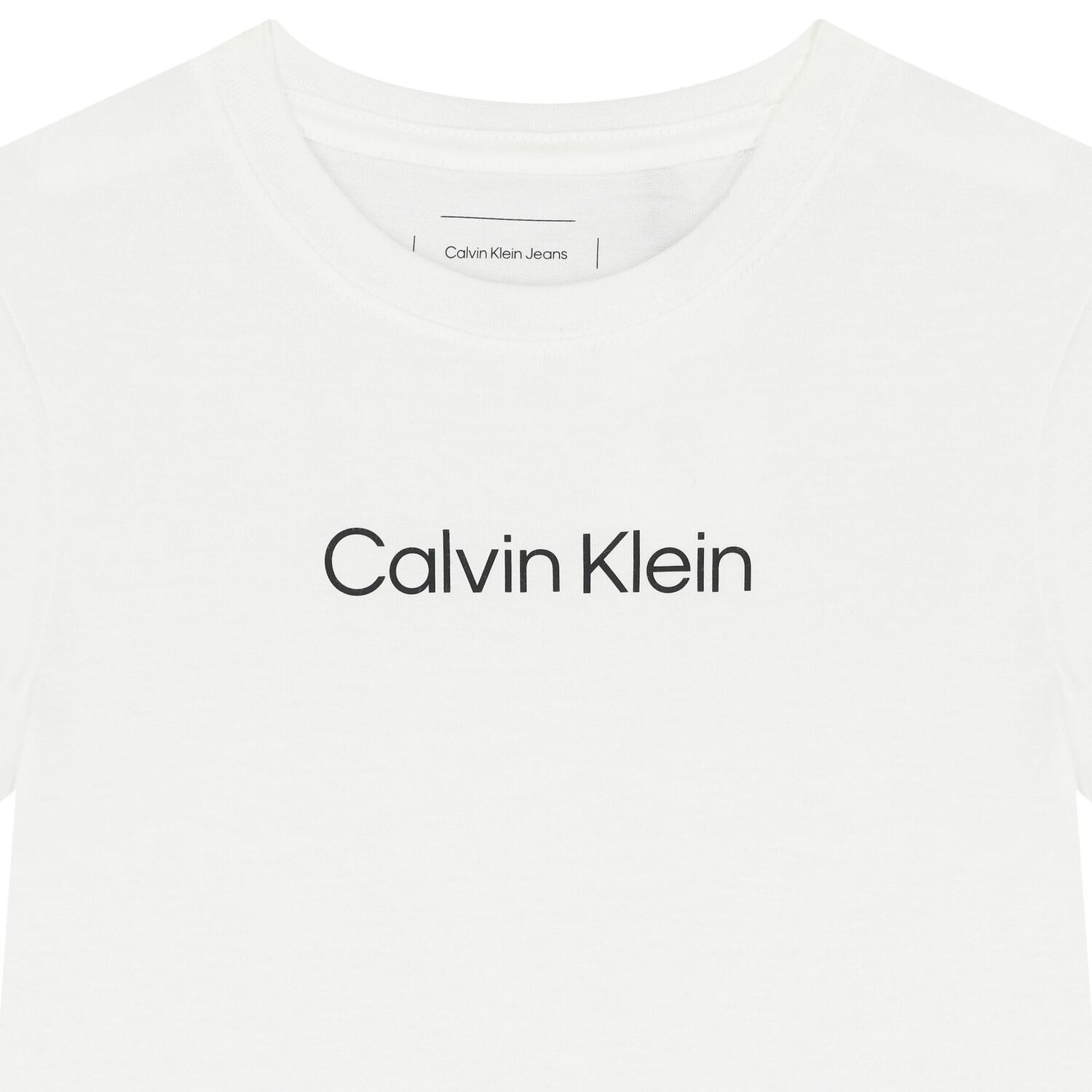 Boys White Logo T-Shirt, 4, hi-res