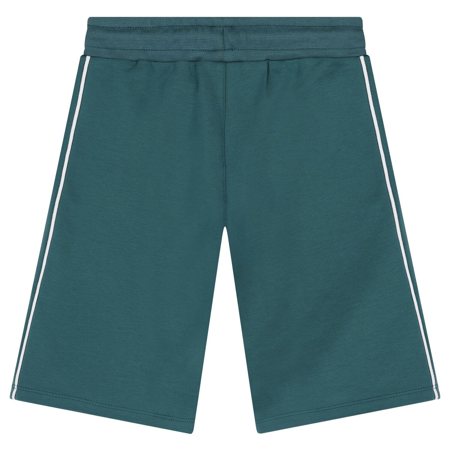 Boys Green Logo Shorts, 1, hi-res