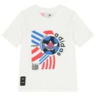 Boys White Logo T-Shirt, 1, hi-res