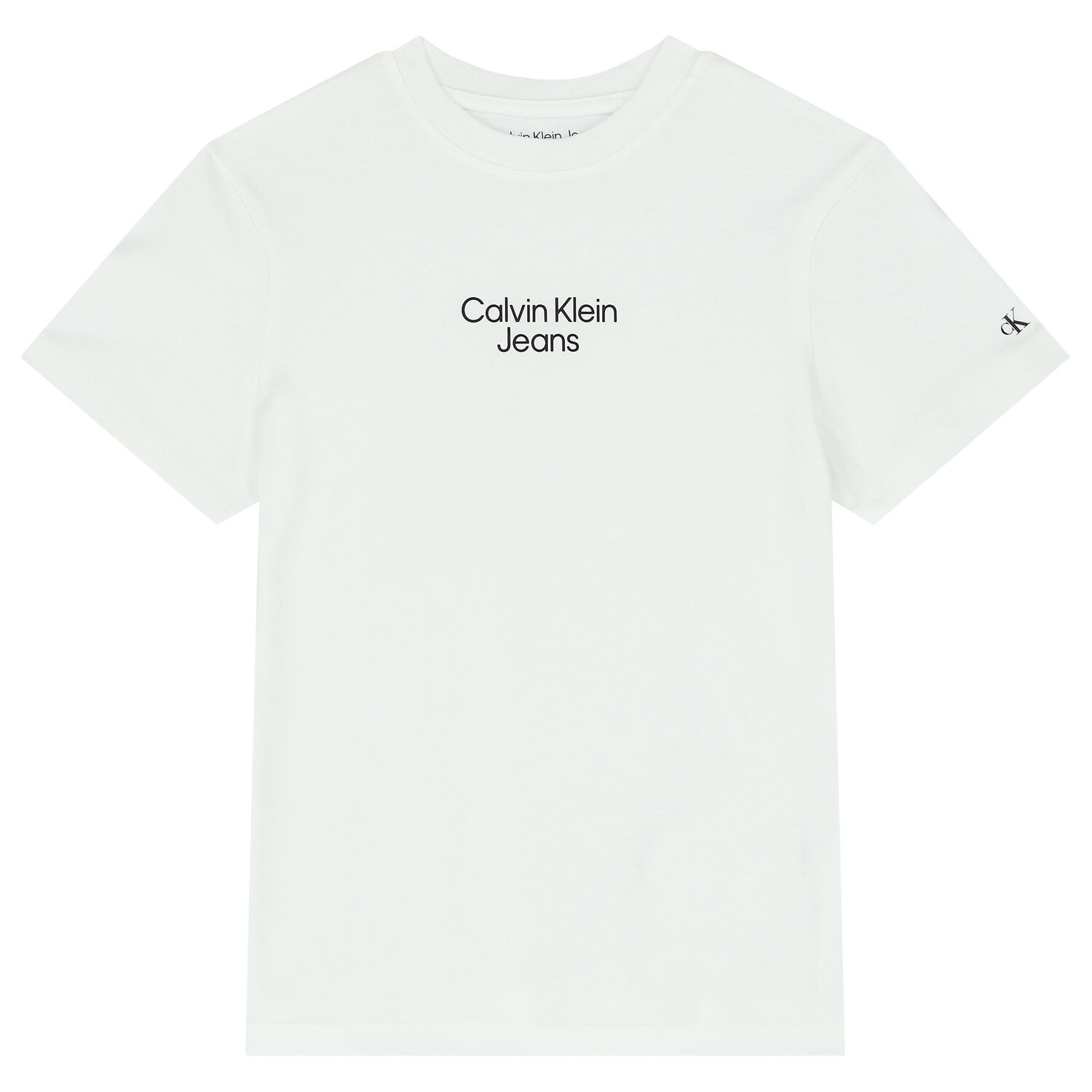 تيشيرت أولاد بالشعار باللون الابيض والازرق (قطعتين), 1, hi-res