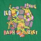 Boys Green & Grey Ninja Turtles Pyjamas, 1, hi-res